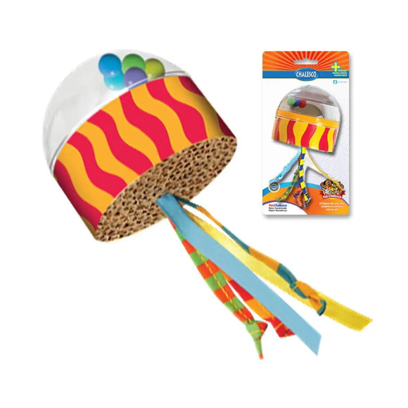 Brinquedo Arranhador Polvo Scratch Chalesco Único