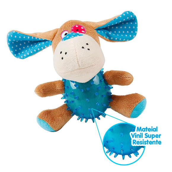 Brinquedo de Pelúcia Dog Smart Chalesco Único