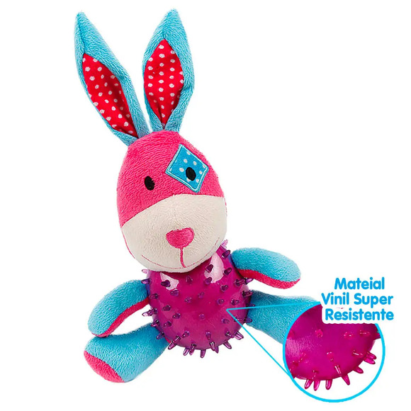 Brinquedo de Pelúcia Smart Rabbit Chalesco Único