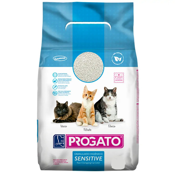 Granulado Higiênico ProGato Sensitive 1,8kg