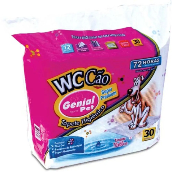 Tapete Pipi Stop Genial Pet 30 Unidades
