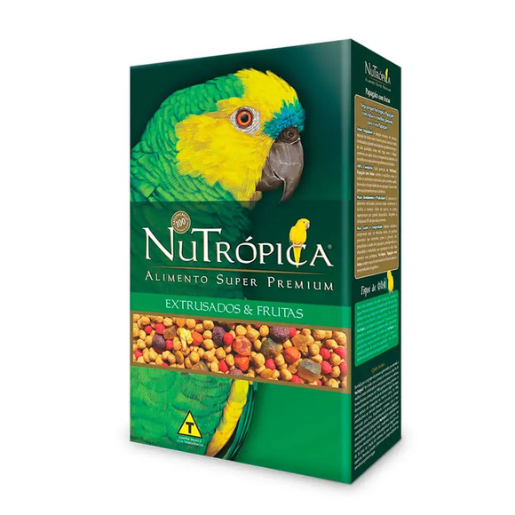 Ração Nutrópica para Papagaios com Frutas 5 kg