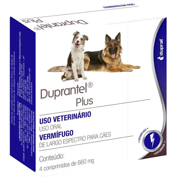 Duprantel Plus 660Mg 4 comprimidos