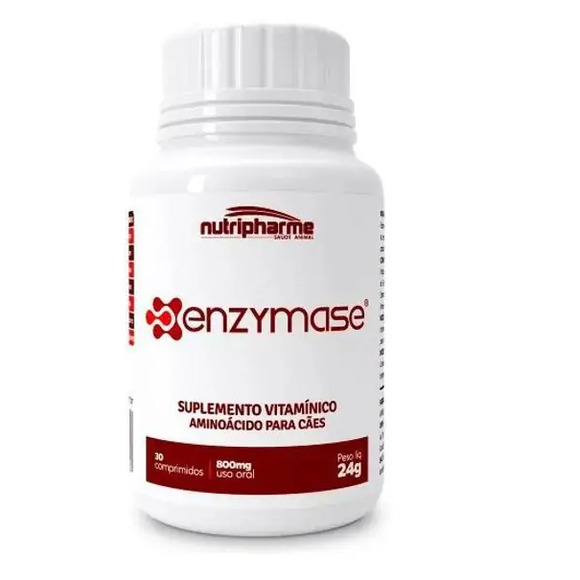 Suplemento Vitamínico Enzymase 30Cps Nutripharme 24G