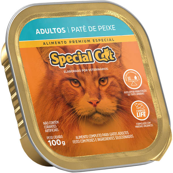 Special Cat Pate Adulto Peixe 100 g