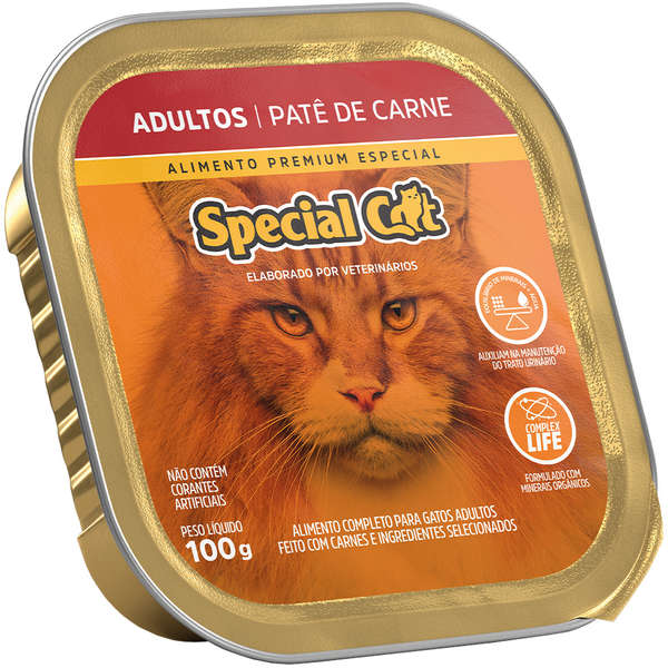 Special Cat Pate Adulto Carne 100 g