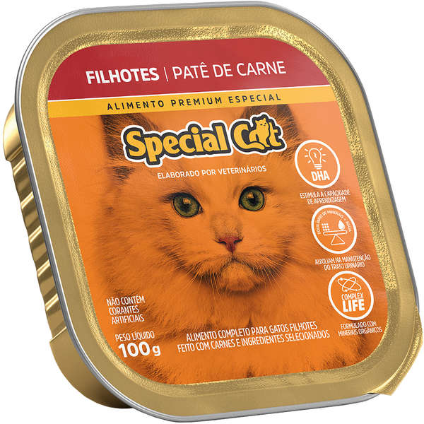 Special Cat Pate Filhote Carne 100 g