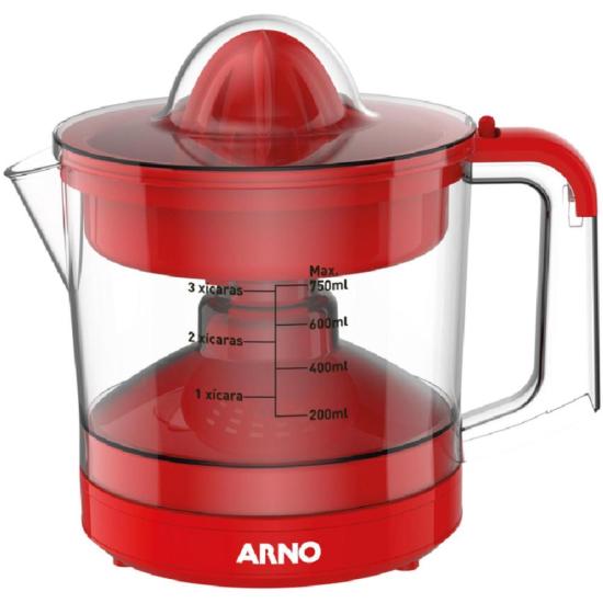 Espremedor de Frutas Arno Express CP32 40W 750ml Vermelho 220V
