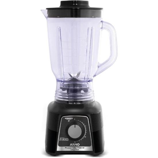 Liquidificador Arno Power Mix LQ33 700W Limpa Fácil Preto 220V