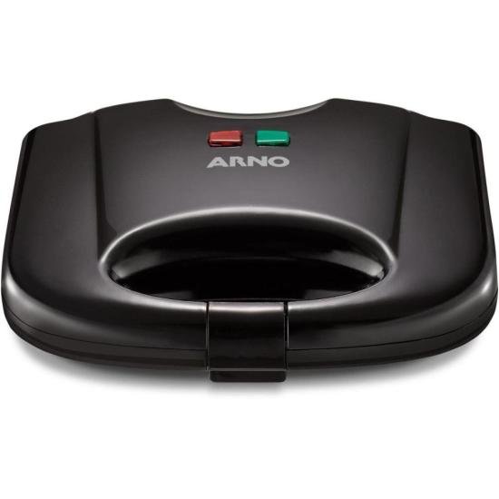 Sanduicheira e Grill Arno Sacb Antiaderente Preta 127v