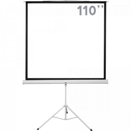 Tela de Projeção Com Tripé Sumay TTQS110 2,00x2,00m
