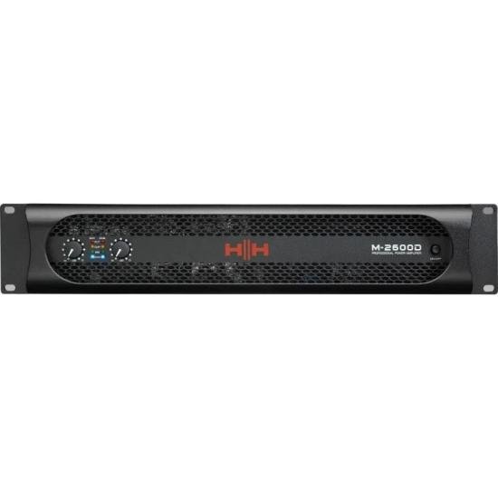 Amplificador de Potência HH M-2600D Power Stereo 5150w 120V