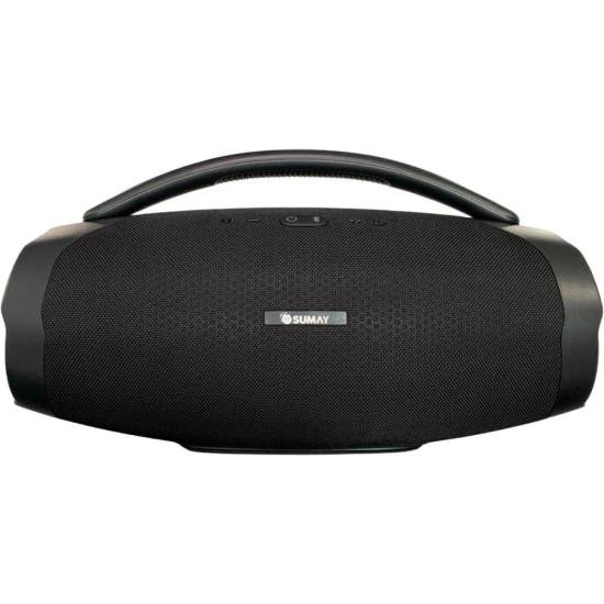 Caixa de Som Sumay CSP1302 GoldBox 120w Bluetooth Preta