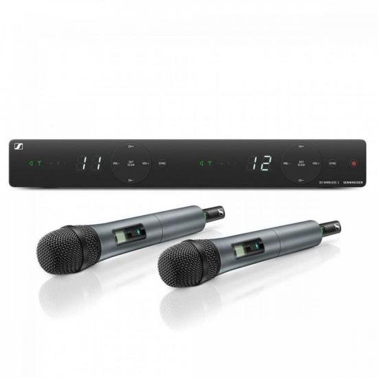 Microfone Duplo Sem Fio Sennheiser XSW1835DU