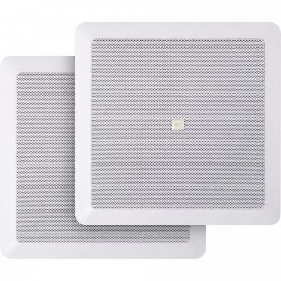 Arandela 6" JBL 6CO1Q 25W Quadrada Branca - PAR / 2