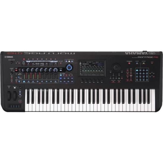 Teclado Yamaha Montage M6 Sintetizador Preto