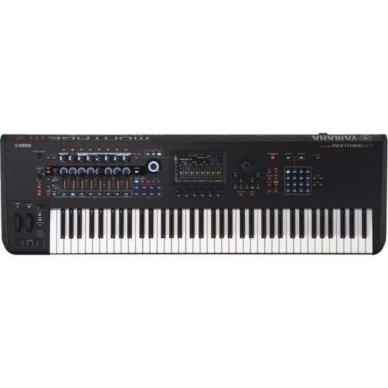 Teclado Yamaha Montage M7 Sintetizador Preto