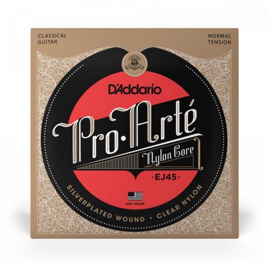 Encordoamento Violão Nylon EJ45 D'Addario Pro-Arte Core EJ45