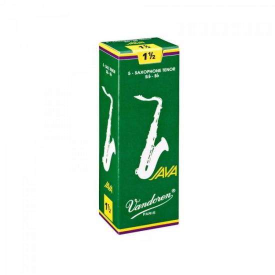 Palheta Para Saxofone Tenor Java 1½ Vandoren - CX / 5