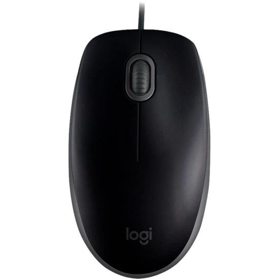 Mouse Óptico USB Logitech M110 Silent Preto