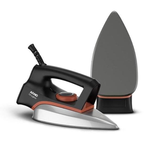 Ferro a Seco Arno Drygliss FS31 1200W Preto/Terracota 220V