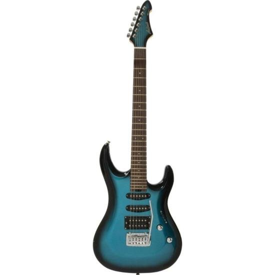 Guitarra Aria Pro II MAC-STD Metallic Blue Shade