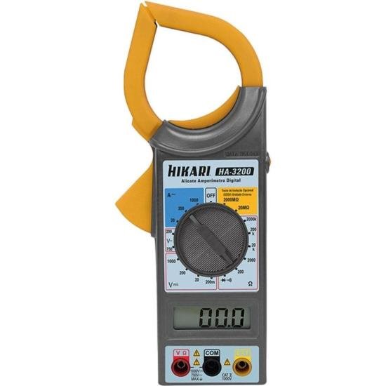 Alicate Amperímetro Digital Hikari HA-3200