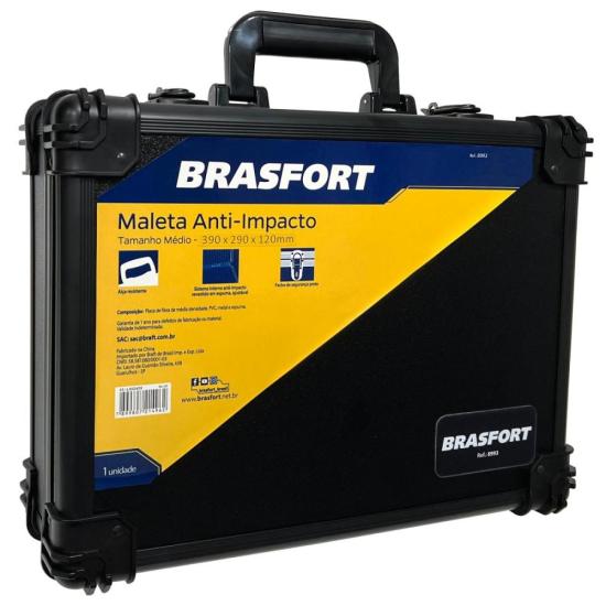 Maleta Média Para Ferramentas Anti-impacto Brasfort