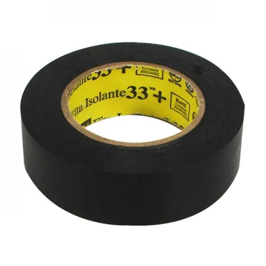 Fita Isolante 19mm x 10m 33+ Preta 3M