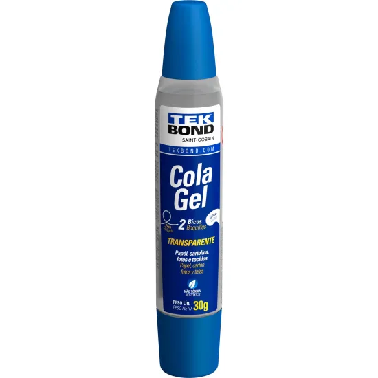 Cola em Gel 2 em 1 30G Tekbond