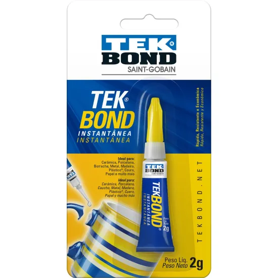 Cola Instantânea 2g Blister Tekbond