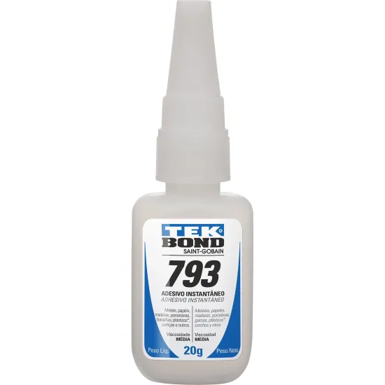 Adesivo Instantâneo 793 20g Tekbond