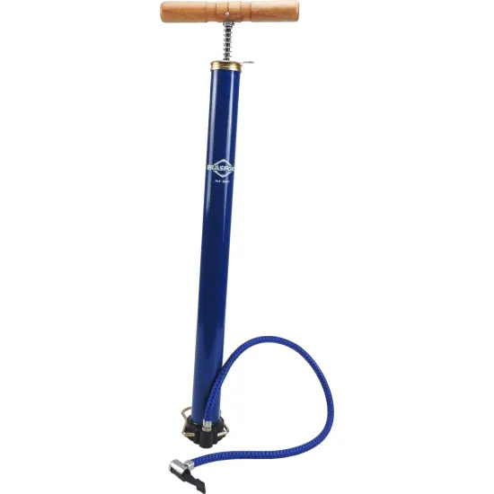 Bomba de Ar Manual 1 Tanque Azul Brasfort