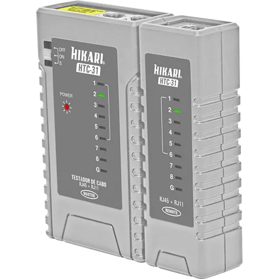 Testador de Cabo de Rede Hikari HTC-31