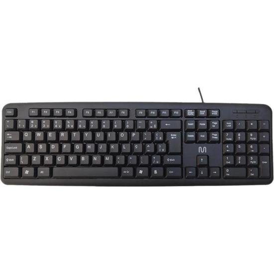 Teclado Multilaser Slim TF300 Com Fio