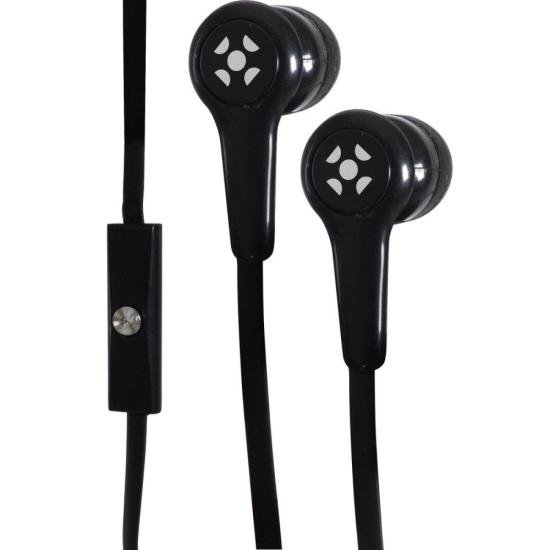 Fone de Ouvido Fortrek EML-101 Com Microfone Preto FK 431A