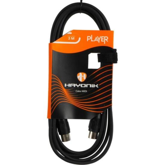 Cabo Midi Para Instrumentos Hayonik Player 3m