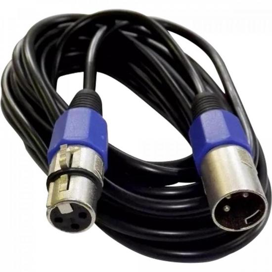 Cabo Cannon Macho para Cannon Fêmea 5m CBCN0001 Storm