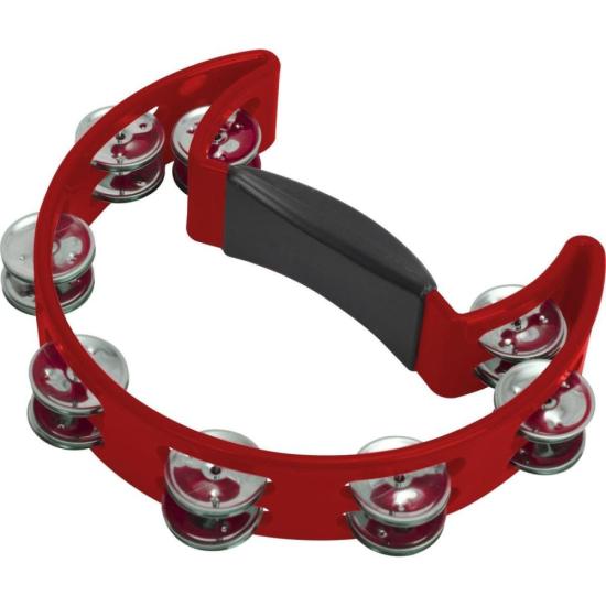 Pandeiro Meia Lua PML001 Vermelho Liverpool