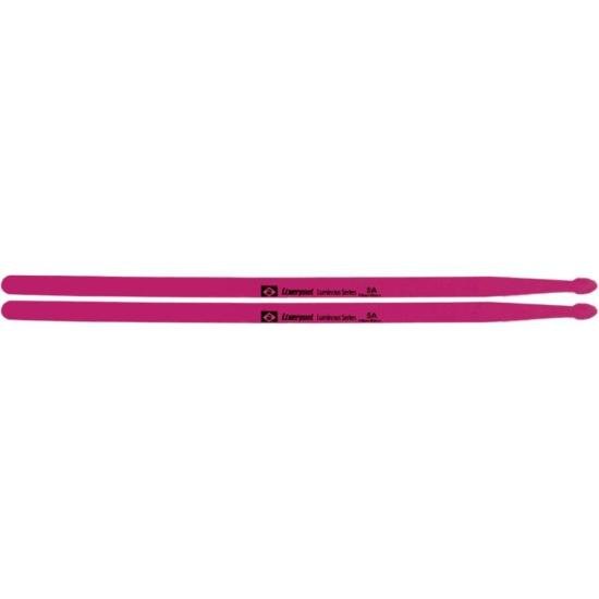 Baqueta Para Bateria Luminous Fiber Neon Roxo 5A Liverpool - PAR / 2