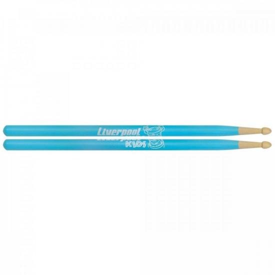Baqueta para Bateria Classic Kids Azul Liverpool - PAR / 2