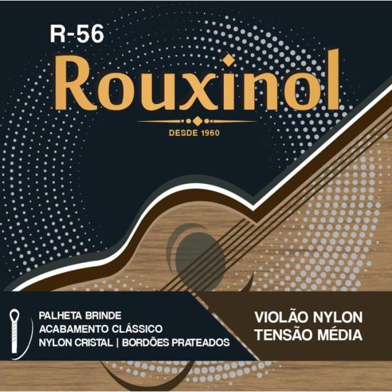 Encordoamento Para Violão .028 Nylon R56 Rouxinol