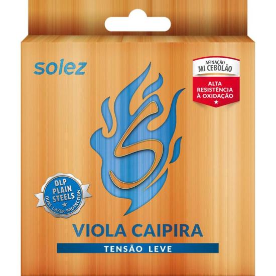 Encordoamento Para Viola Caipira Leve Solez