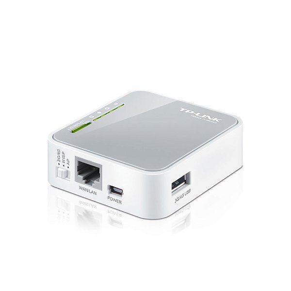 ROTEADOR 3G WIRELESS TP-LINK TL-MR3020 3G E 4G NANO