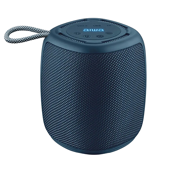 CAIXA DE SOM AIWA MINI SPEAKER AWS-SP-03-BL BIVOLT - AZUL