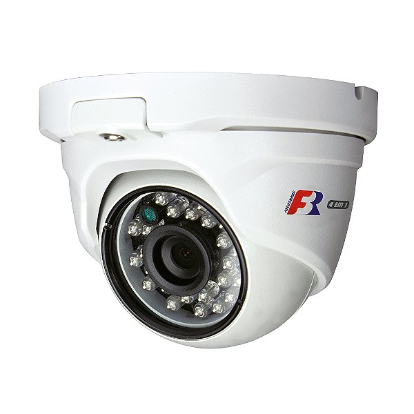 CAMERA DOME FBR PP IR15 720 PIXELS  2.8MM CVI TVI AHD CVBS IP65