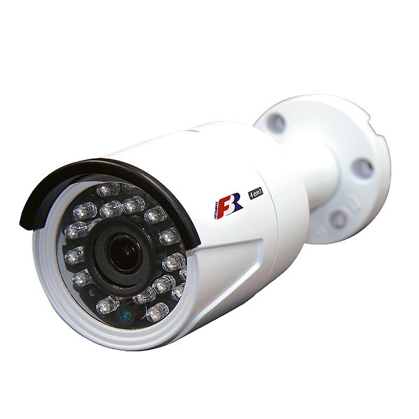 CAMERA BULLET FBR METAL IR25 2 MEGAPIXELS 3.6MM CVI TVI AHD CVBS IP66