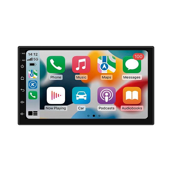 CENTRAL MULTIMÍDIA ROADSTAR ANDROID COM CARPLAY 7" - RS815BR