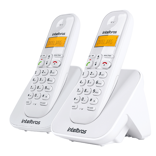 TELEFONE SEM FIO INTELBRAS TS3112 RAMAL BRANCO
