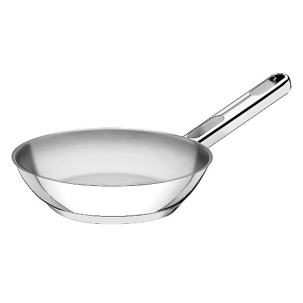 Frigideira Tramontina Allegra Fundo Triplo 24cm 2,1L Aço Inox